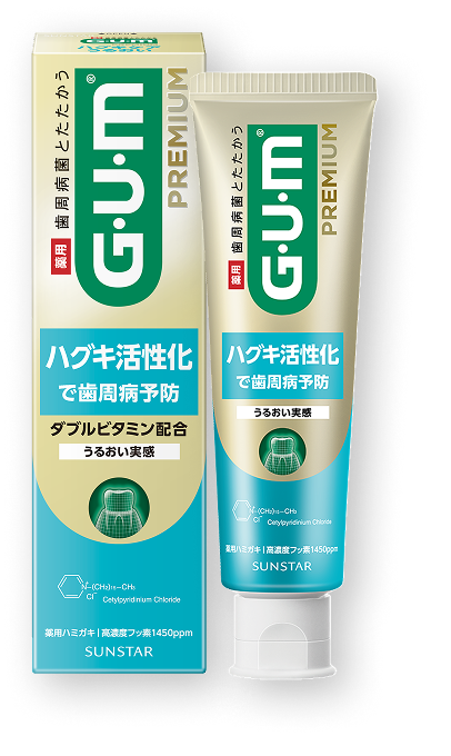 ガム・プレミアム デンタルペースト ハグキケアうるおい